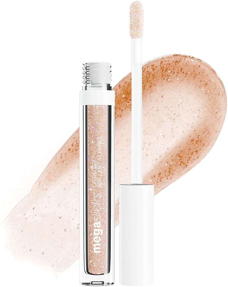 wet n wild MegaSlicks Lip Gloss, Ultra-Glossy, Vitamin-E Enriched, Ultra-Gloss High Shine Moisturizing, Cruelty-Free & Vegan - Crushed Diamonds - Image 1