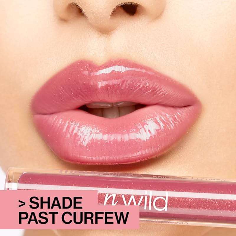 wet n wild MegaSlicks Lip Gloss, Ultra-Glossy, Vitamin-E Enriched, Ultra-Gloss High Shine Moisturizing, Cruelty-Free & Vegan - Crushed Diamonds - Image 13