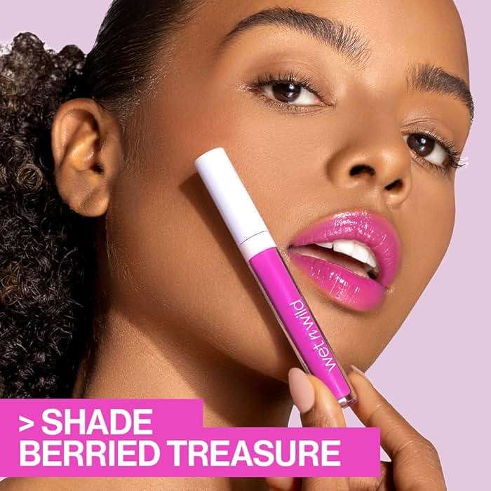 wet n wild MegaSlicks Lip Gloss, Ultra-Glossy, Vitamin-E Enriched, Ultra-Gloss High Shine Moisturizing, Cruelty-Free & Vegan - Crushed Diamonds - Image 4