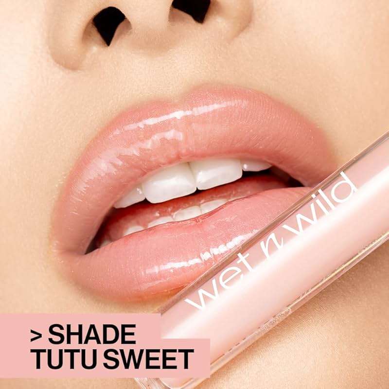 wet n wild MegaSlicks Lip Gloss, Ultra-Glossy, Vitamin-E Enriched, Ultra-Gloss High Shine Moisturizing, Cruelty-Free & Vegan - Crushed Diamonds - Image 8