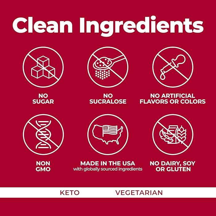 Pureboost Sugar-Free Superfoods Clean Energy Booster, Red Burst 30 Count, Refreshing Energy Drink Mix with 7 Organic Red Superfoods; Beet, Hibiscus, Pomegranate and Vitamins, No Sucralose - Image 6