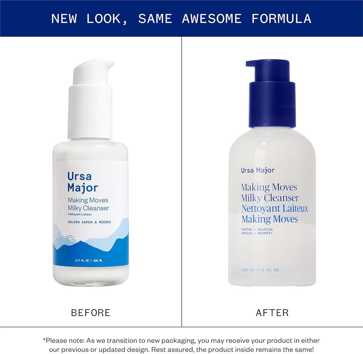 Ursa Major Making Moves Milky Cleanser | Natural, Vegan & Cruelty Free | Daily Non-Foaming cleanser for Normal to Dry & Sensitive Skin | For Men & Women | 4.0 ounces - Image 2