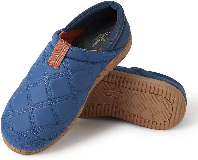 Dearfoams Men's River Nylon Closed Back Indoor/Outdoor Memory Foam Energy Return Slipper - Image 3
