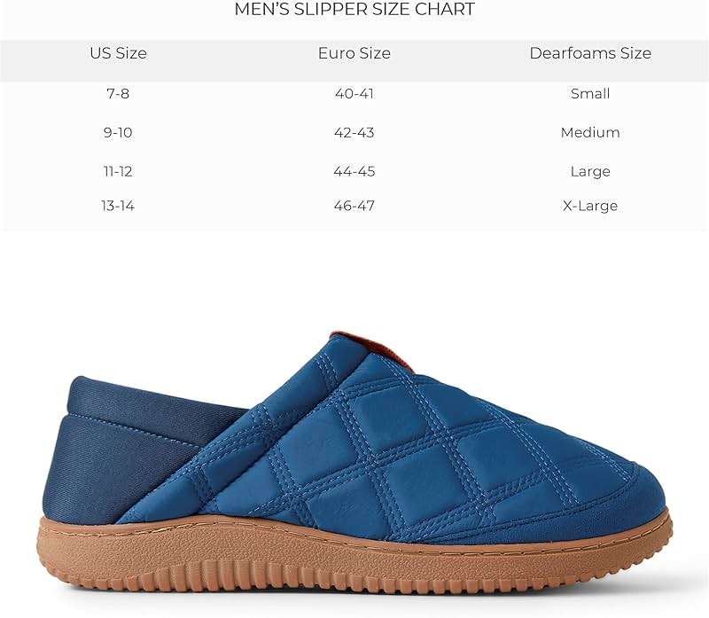 Dearfoams Men's River Nylon Closed Back Indoor/Outdoor Memory Foam Energy Return Slipper - Image 5