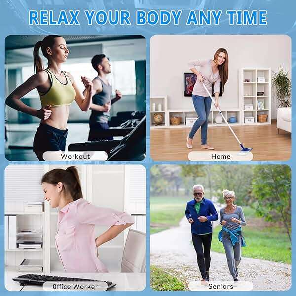 APHERMA Massage Gun, Muscle Massage Gun for Athletes Handheld Electric Deep Tissue Back Massager, Percussion Massage Device for Pain Relief with 30 Speed Levels 9 Heads - Image 7