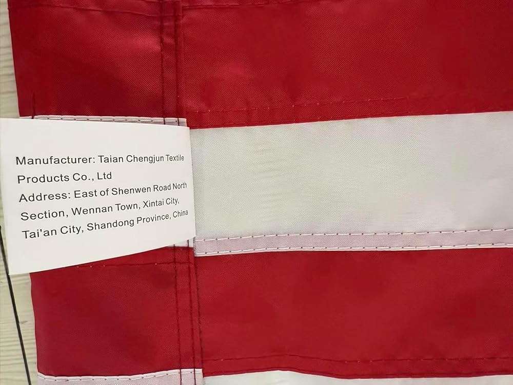 American Flag Pole Sleeve Banner Style 3x5 Ft USA US Flag Embroidered Stars Sewn Stripes Pole Sleeve Heavy Duty Durable (Flag Pole is NOT Included) - Image 9