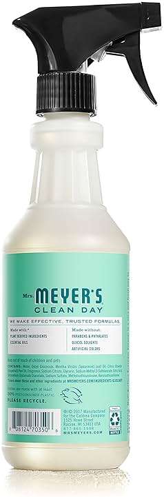 MRS. MEYER'S CLEAN DAY Multi-Surface Everyday Cleaner, Mint Scent, 16 Fl Oz Bottle - 3 Pack - Image 2