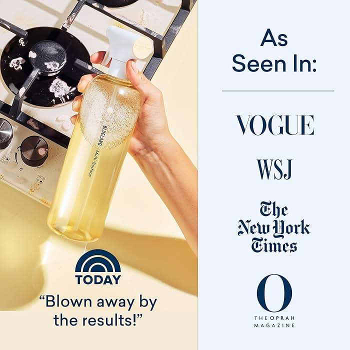 BLUELAND Multi-surface Cleaner, Starter Set, Fresh Lemon Scent, Spray Bottle with 4 Refill Tablets, All-Purpose, Eco-Friendly Cleaning Supplies, 4 x 24 Fl oz - Image 5