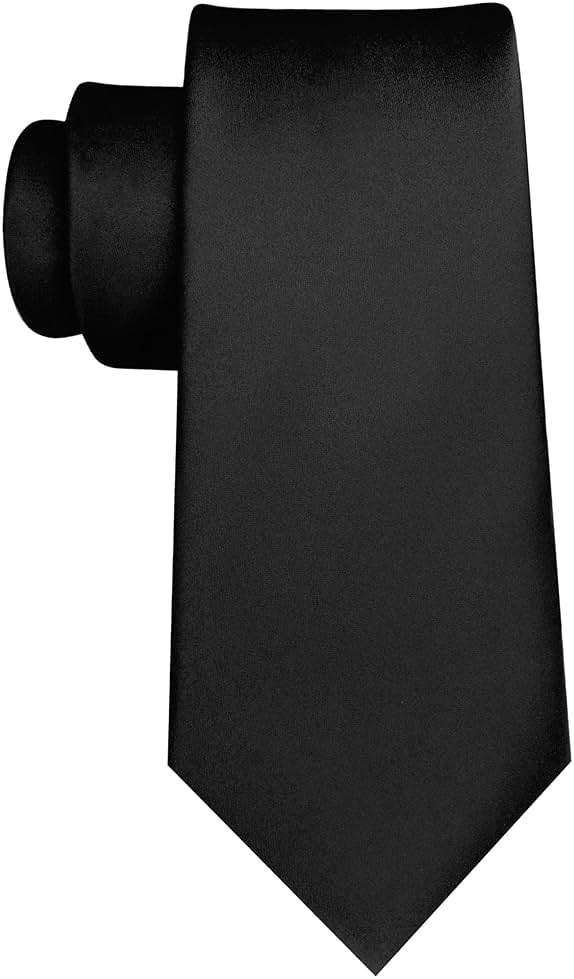 JEMYGINS Solid Color Tie Mens Necktie for Business and Wedding - Image 3