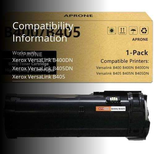 VersaLink B400 B405 Black Toner Cartridge 106R03584 Replacement for Xerox VersaLink B405 B400 B400DN B400N B405DN Printer (24,600 Pages, Extra High-Yield) - Image 3