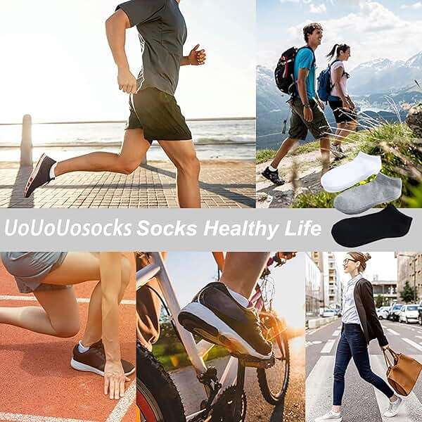 14 Pairs Low Cut Ankle Socks for Men/Women Thin Athletic Sock Pack Socks - Image 5