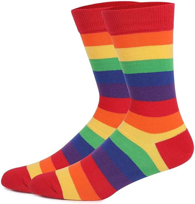 TOEJYJ Pride Rainbow Socks - Image 2