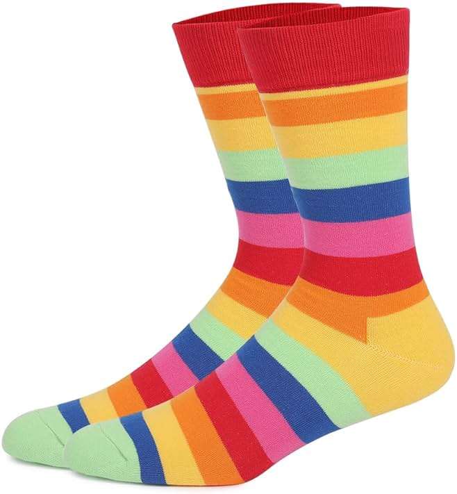 TOEJYJ Pride Rainbow Socks - Image 3