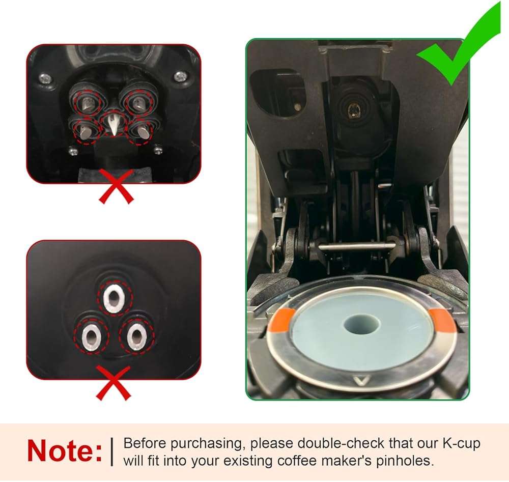 Reusable Stainless Steel Coffee Filters for Keurig 1.0 & 2.0 Brewers - BPA-Free Reusable K-Cup Pods (2 Pack) - Image 5