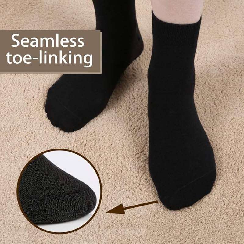 FGZ Women Thin Cotton Socks Soft Cozy Socks Cute Ankle Crew Socks 5 Pairs - Image 6
