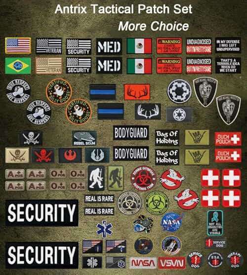 Antrix 2 Pieces Ouch Pouch Embroidered Funny Patch Tactical Moral Applique Fastener Hook & Loop Emblem Badge Patch Military and Tactical Decor ID Patch for Clothing Jacket Cap Backpack - Image 4