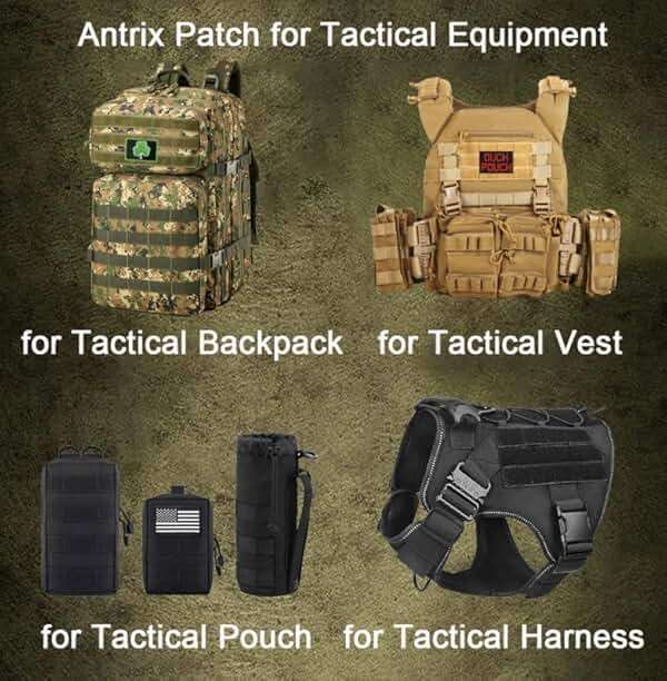 Antrix 2 Pieces Ouch Pouch Embroidered Funny Patch Tactical Moral Applique Fastener Hook & Loop Emblem Badge Patch Military and Tactical Decor ID Patch for Clothing Jacket Cap Backpack - Image 5