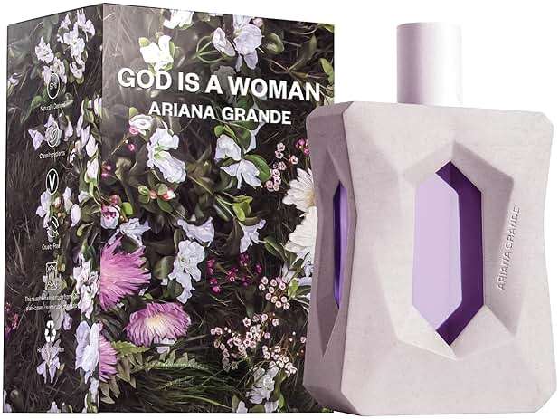 Ariana Grande God is a Woman Eau de Parfum – Fruity Musk Fragrance for Women – Women's Perfume with Notes of Orris, Pear, Vanilla & Cedarwood - Image 2
