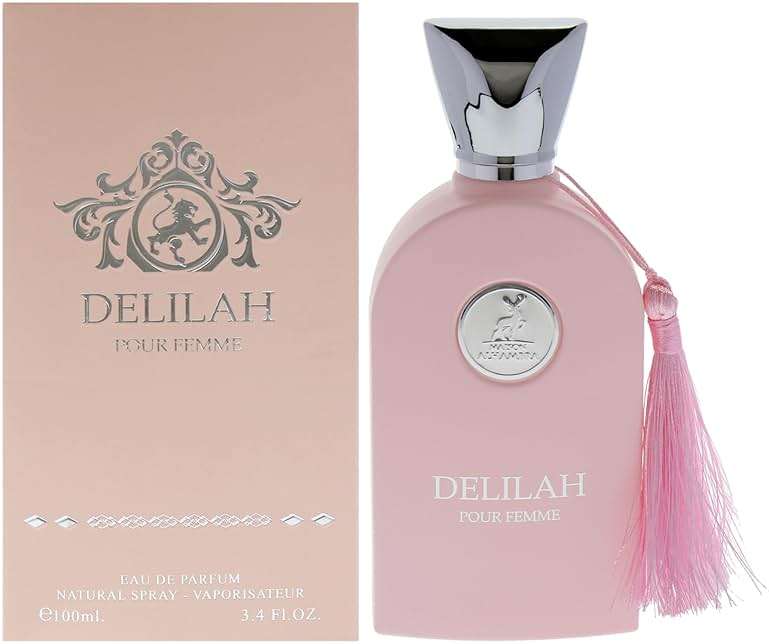 Lattafa Maison Alhambra Delilah Pour Femme Eau de Parfum Spray for Women, 3.4 Ounce / 100 Ml - Image 1
