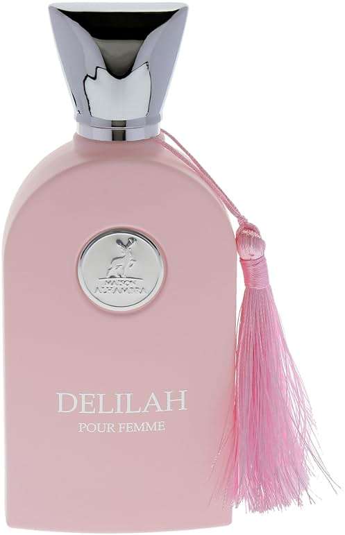 Lattafa Maison Alhambra Delilah Pour Femme Eau de Parfum Spray for Women, 3.4 Ounce / 100 Ml - Image 2