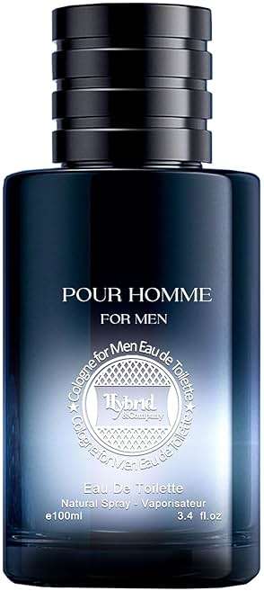 Hybrid & Company SG Cologne for Men Eau De Toilette Natural Spray Masculine Scent 3.4 Fl Oz - Image 3