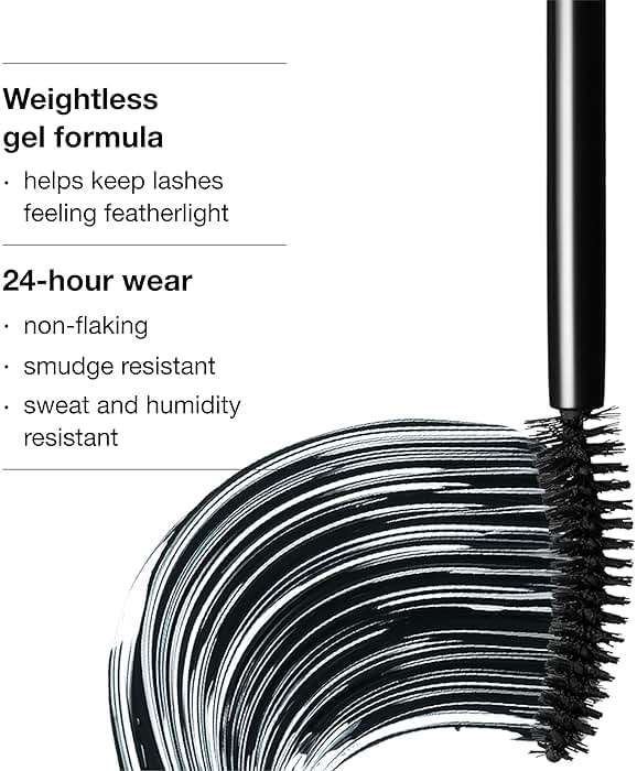 Clinique High Impact Zero Gravity Tubing Mascara | Length, Curling, Smudge Resistant + Non-Flaking - Image 4