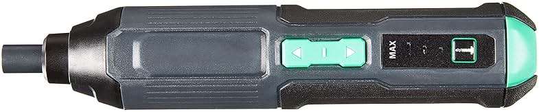 Amazon Basics by SKIL 4V Cordless Stick Screwdriver with 10-Piece Bit Set, USB Cable, LED Light, 3 Torque Settings - Image 2