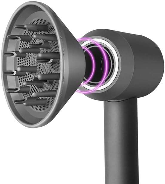 FUNTECK Hair Diffuser Attachment for Dyson Supersonic Hair Dryer HD01 HD02 HD03 HD04 HD08 - Image 4