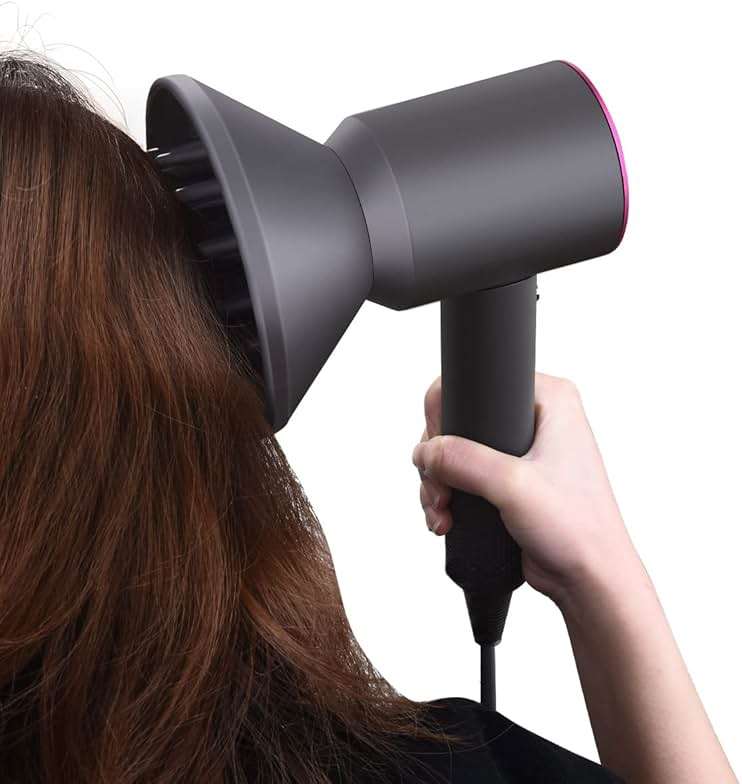 FUNTECK Hair Diffuser Attachment for Dyson Supersonic Hair Dryer HD01 HD02 HD03 HD04 HD08 - Image 6