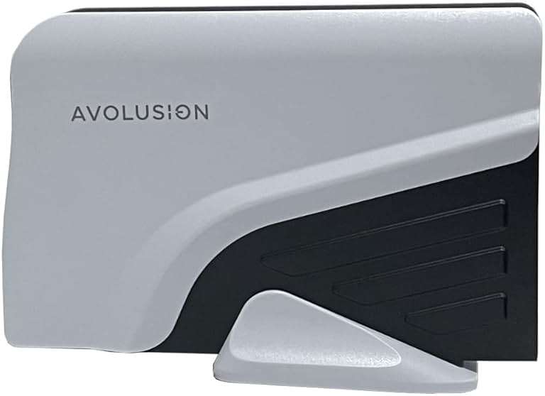Avolusion PRO-Z Series 8TB USB 3.0 External Gaming Hard Drive for PS5 Game Console (White) (Renewed) - Image 7