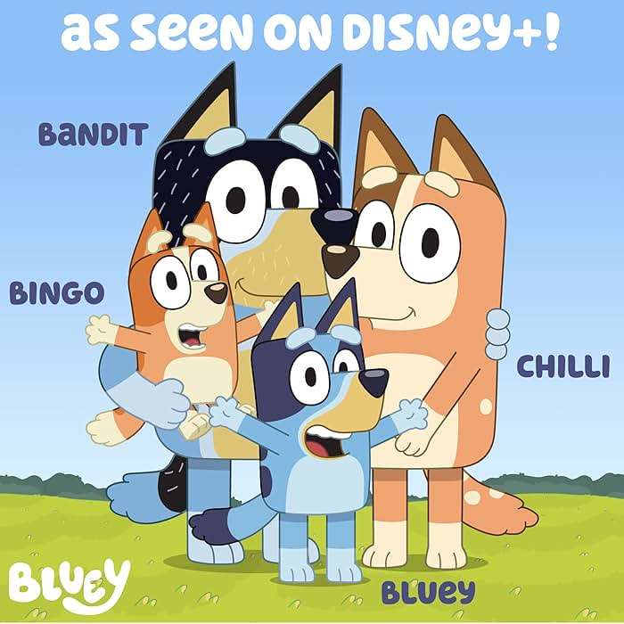 Horizon Group USA Bluey Sticker Playset, 2 Sticker Play Scenes, 35+ Reusable Puffy Bluey Repositionable Stickers for Kids, Perfect for Travel, Screen-Free Fun - Image 8