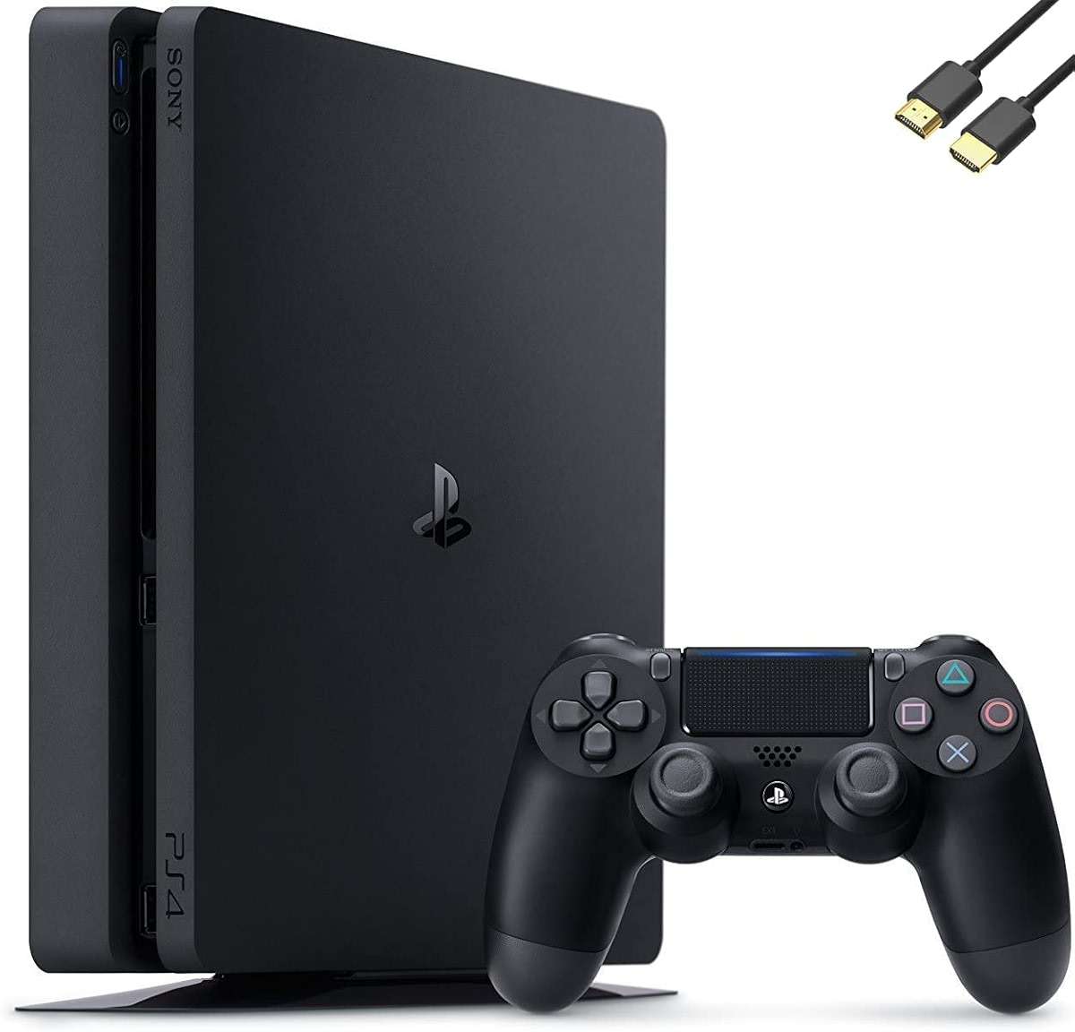 Playstation 4 1TB Slim PS4 Gaming Console, Wi-Fi 5, Bluetooth 4.0 with U Deal HDMI - Image 1