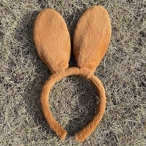 CHEU Easter bunny headband with rabbit ears costume - Image 8