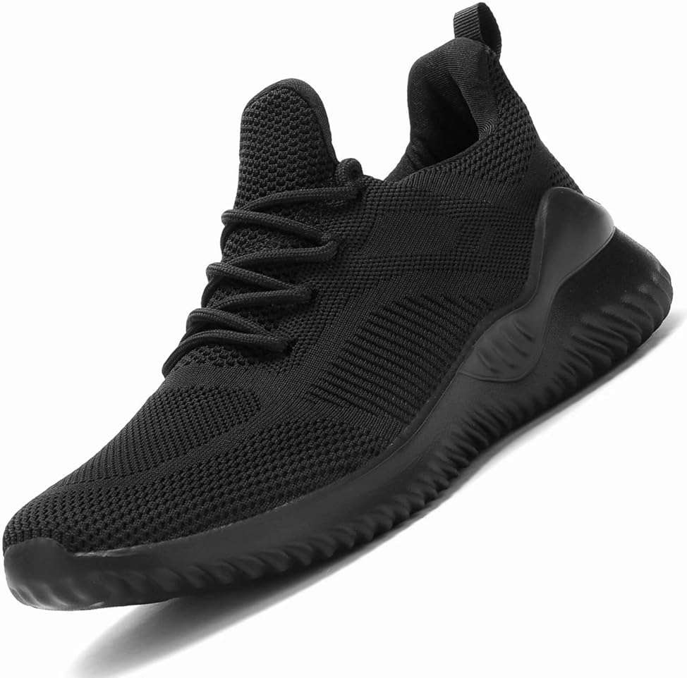 Kapsen Men's Non Slip Running Shoes Ultra Light Breathable Casual Walking Shoes Fashion Sneakers Mesh Workout Sports Shoes - Image 3