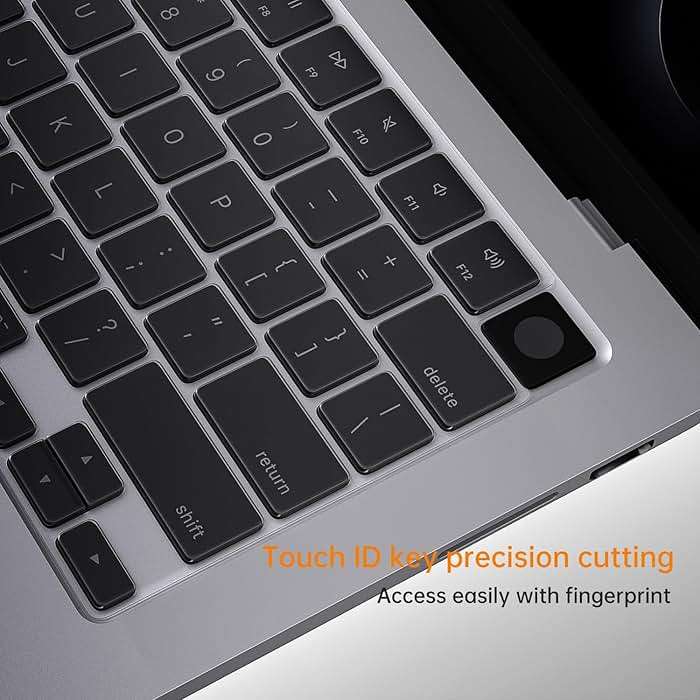 Premium Keyboard Cover Ultra Thin Protector Skin for 2026 MacBook Neo 13" A18 Pro with Touch ID, 2026-2022 MacBook Air 15" 13.6" M5 M4 M3 M2 Chip, 2026-2021 MacBook Pro 14 16 inch M5-M1 Pro/Max, Clear - Image 7