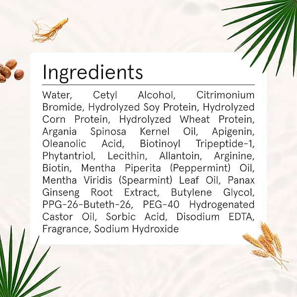 iRESTORE Biotin Hair Conditioner for Damaged Dry Hair - Good for Fine Hair Growth, Volumizing Thickening Conditioner with Ginseng & Argan Oil to Moisturize, Pair With Hair Loss Shampoo - Image 7