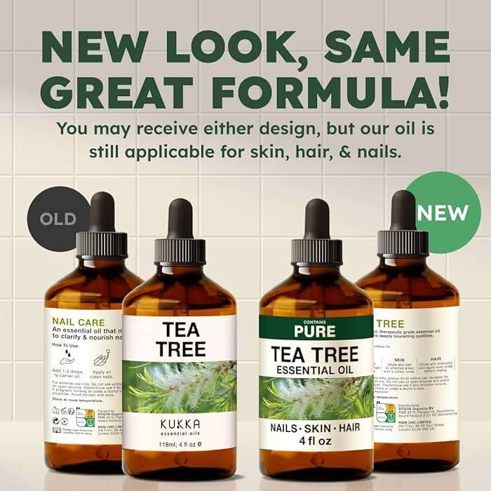 100% Pure Tea Tree Oil - 4 Fl Oz Tea Tree Essential Oil for Hair, Skin, Diffuser, Aromatherapy & DIY Soap Making Scent - Image 8