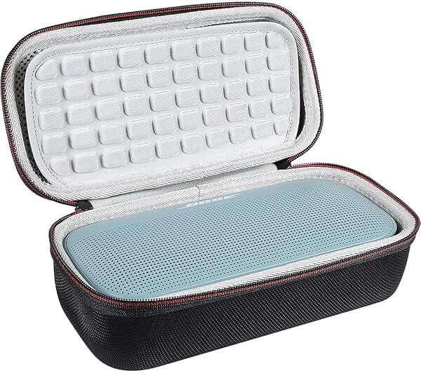 SaharaCase Travel Carry Case for Bose SoundLink Flex Portable Bluetooth Speaker (2021) [Shockproof Bumper] Rugged Protection Anti-Slip Grip - Black - Image 2