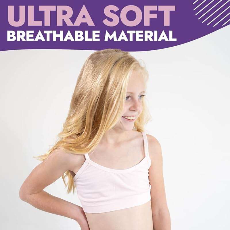 Popular Girls Seamless Training Bra - Crop Sports Bra Pack - Image 4