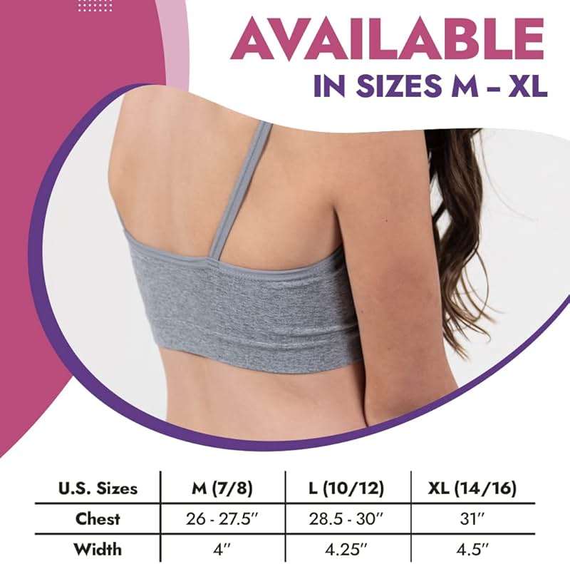Popular Girls Seamless Training Bra - Crop Sports Bra Pack - Image 6