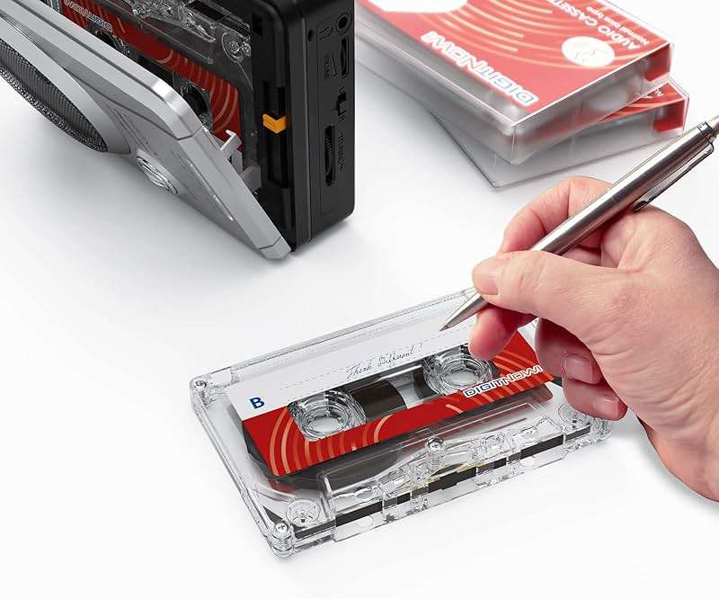 DIGITNOW Dictating Blank Cassette Tapes Audio Cassettes - Low Noise High Output 60 Minute, Excellent for Lectures Seminars Everyday Recording (3 Pack) - Image 5