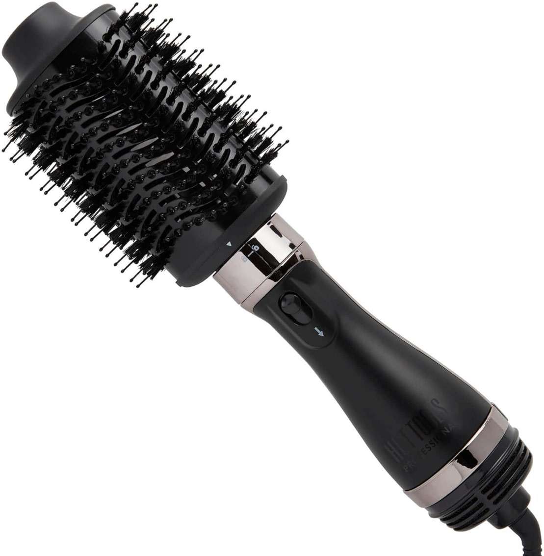 HOT TOOLS Professional Black Gold Detachable One-Step Volumizer and Hair Dryer, 2.8 inch Barrel - Image 1