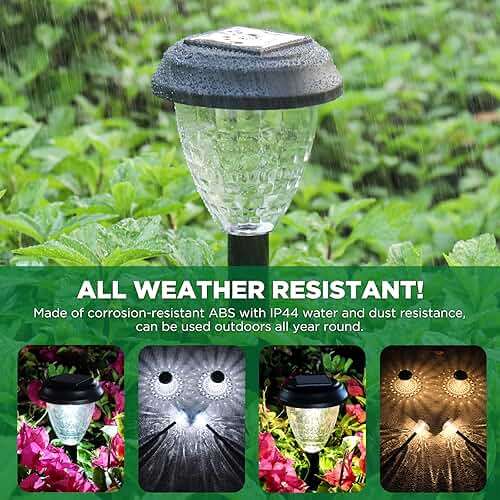 URAGO Super Bright Solar Lights Outdoor Waterproof-10 Pack, Dusk to Dawn Up to 12 Hrs Solar Powered Outdoor Pathway Garden Lights Auto On/Off, LED Landscape Lighting Decorative for Walkway Patio Yard - Image 7