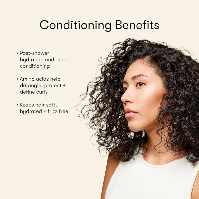 Odele Vegan Leave-In Conditioner, for Deep Moisture, Detangling, Frizz Control, Weightless Shine, and All Hair Types + Textures, 8 fl oz - Image 4