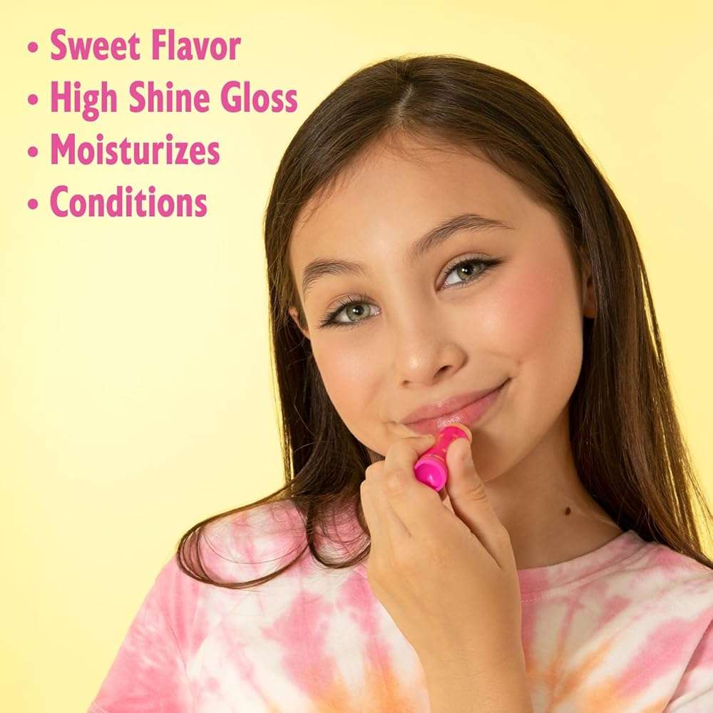 Lip Smacker Lippy Pals Sanrio Hello Kitty, Flavored Moisturizing & Smoothing Soft Shine Lip Balm, Hydrating & Protecting Fun Tasty Flavors, Cruelty-Free & Vegan - Cheerful Cherry - Image 3