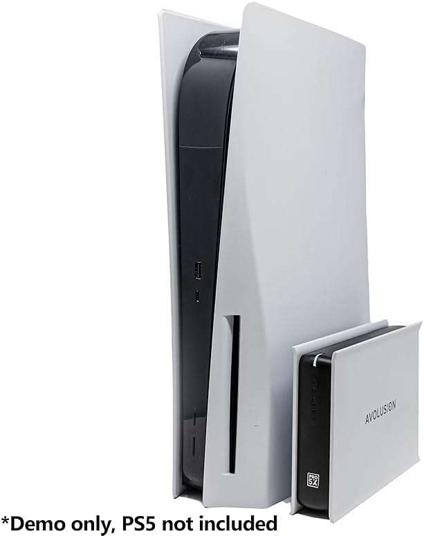 Avolusion PRO-5X (White) 8TB USB 3.0 External Gaming Hard Drive for PS5 / PS4 Game Console (Renewed) - Image 3