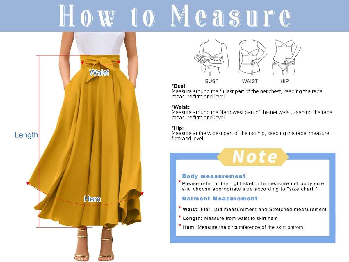 chouyatou Women's Elegant High Waisted Side Slit Irregular Bohemian Maxi Skirt with Pockets - Image 7