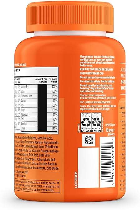 One A Day Multivitamin for Women- Daily Vitamins for Woman with Biotin, Calcium, Folic Acid, Iron & Zinc, Complete Women’s Vitamins, 200 Ct (Packaging May Vary) - Image 8