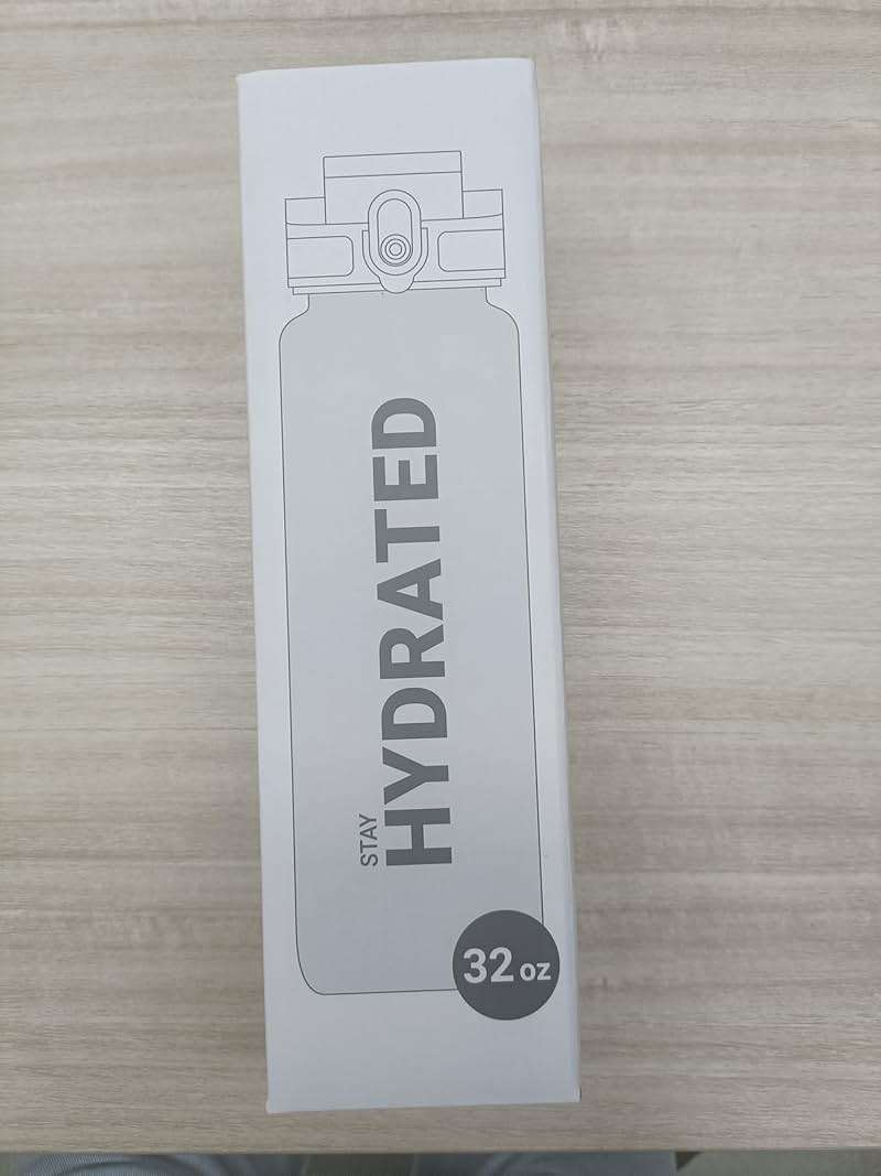 Sahara Sailor Water Bottle 32oz, Durable and Leakproof Water Bottles Motivational with Time Marker, Tritan, BPA Free, Wide Mouth with Easy Clean Brush for Gym, Travel, Home, School, Office (1 Bottle) - Image 9