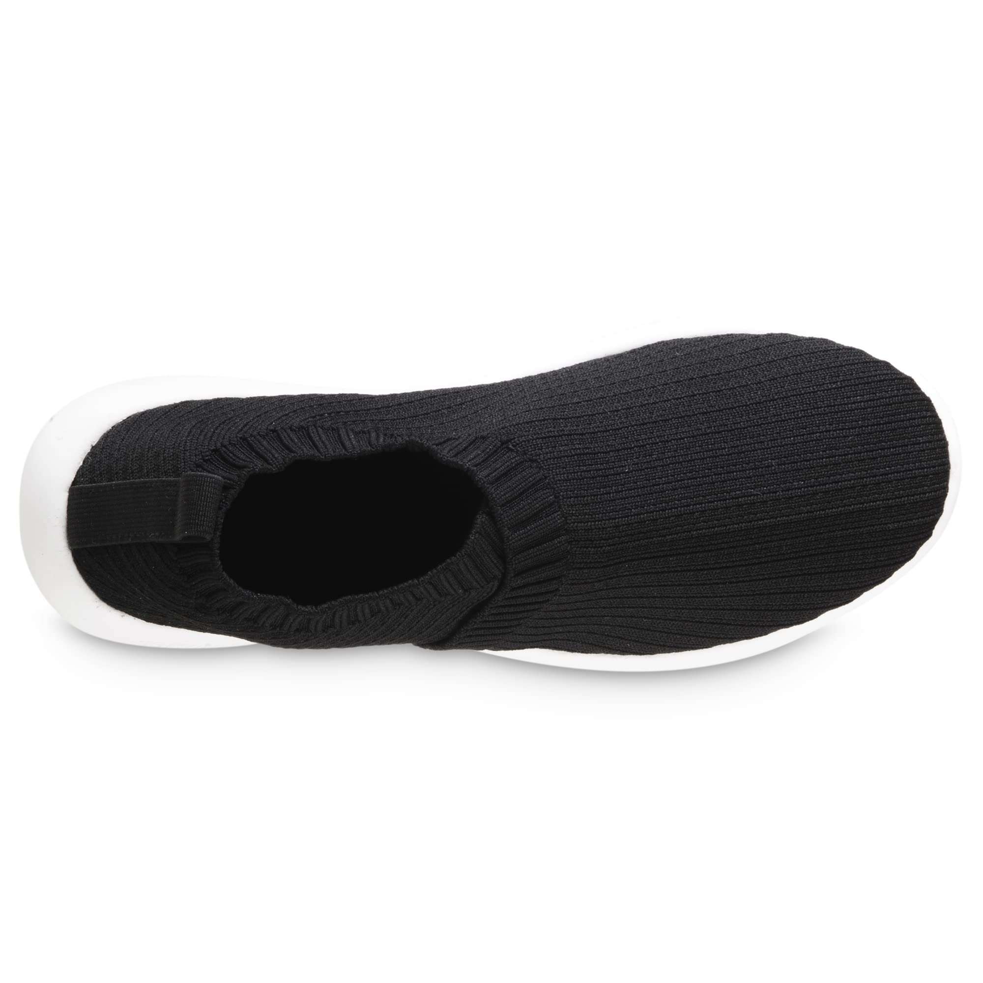 Isotoner Womens Lightweight Recycled Stretch Sport Knit Slip-on Slipper Bootie - Image 6